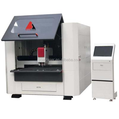 China Laser CUT 500x500mm Fiber Laser Cutting Machines 2000W Cut 10mm Steel High Quality BOAO China Best Price for sale