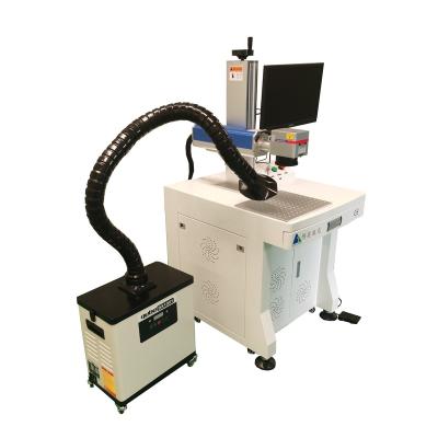 China Laser Marking 100w Fiber Laser Marking Machine For Metal And Steel Deep Engraving for sale