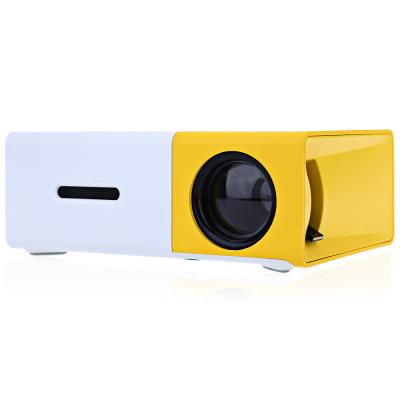 China Children play portable mini projector HD 1080 home theater pocket cheap price YG300 lithium battery for sale