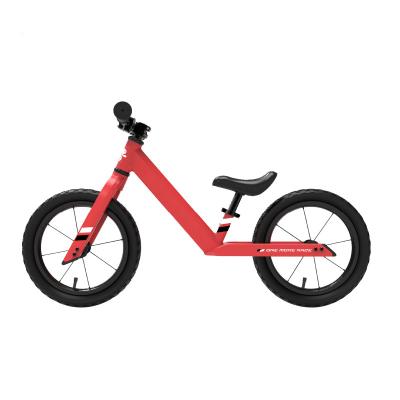 China Aluminum Alloy Light Weight Balance Aluminum Alloy Baby Bicycle Children Walking Running Bike For Kids Red for sale