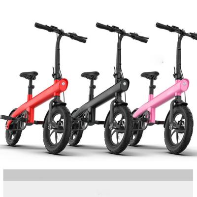 China New Design Hot Selling Aluminum Alloy Electric Scooter 36V 250W Lithium Battery Light Mini Weigh Folding E-Bike for sale