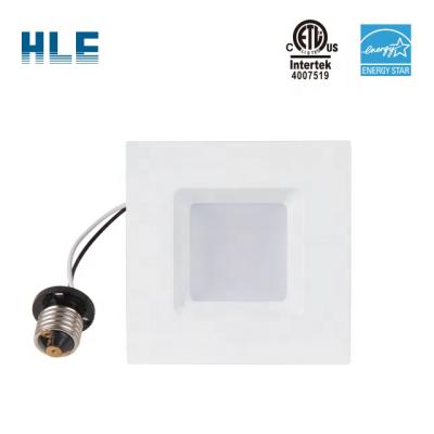 China 10w 12w 16w 5000K 120V Residential Square Trim Dimmable Square Led Recessed Light for sale