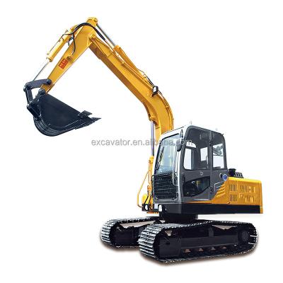 China Farms China 9 Ton Mini Crawler Excavator With Log Grapple for sale