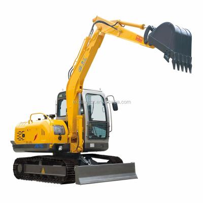 China Hydraulic Mini Farm Construction Machine Bucket Crawler Compact Excavator for sale