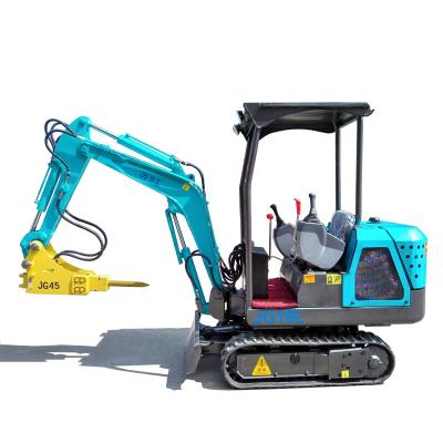 China Cultivate 2 Tons Mini Excavator With Breaker For Sale for sale