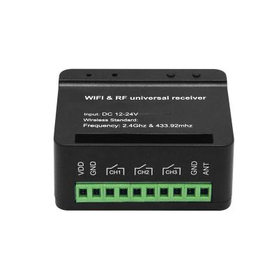 China Home automation auto smart wifi universal rf receiver for electric motors for sale