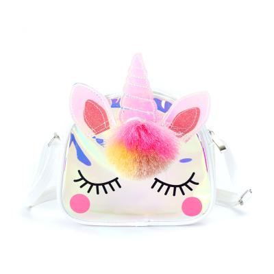 China New Arrival Fashion Unicorn Children's Purses Mini Coin Purse Baby Girls Coin Purse Kids Unicorn Bag Travel Bag for sale