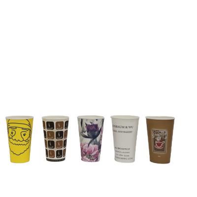 China Modern popular style disposable biodegradable single wall paper cups with high quality for sale