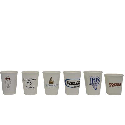 China Disposable 2oz-20oz Customized New Design Double Wall Paper Cups for sale