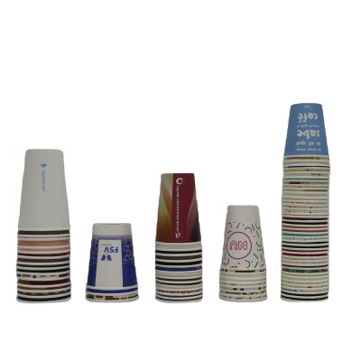 China Disposable Special For Hot Stamping Vending Machine Juice Paper Cups Disposable Paper Cups for sale