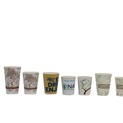 China 100% Biodegradable Disposable Single Wall Bamboo Paper Cups for sale