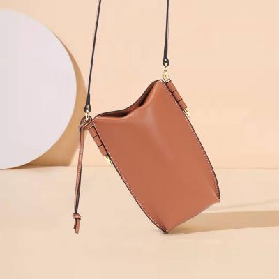 China 100% Eco-friendly Fashion Small Travel Summer Handbags Most Popular Pure Color Cross - Mini Body Phone Bag for sale