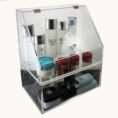 China Viable Made In China Transparent Cosmetic Display Box For Skin Care Products for sale