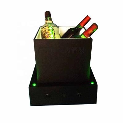 China Retail High End Luxury KTV Hotel LED Sustainable Beer Stand Acrylic Ice Bucket for sale