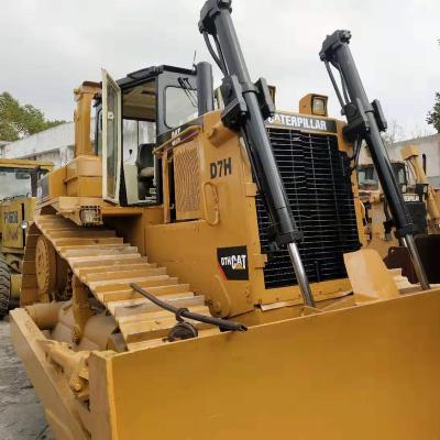 China Construction worksÂ   Used construction machine bulldozer CAT D7H for sale