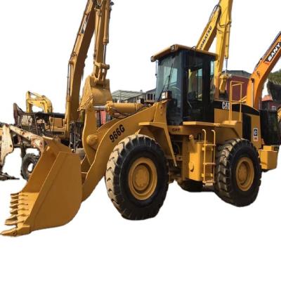 China Hotels Used Wheel Loader CAT 966G Front End Loader / Crawler 966E 966F 966H 966G Second Hand Wheel Loader With Full AC Performance for sale