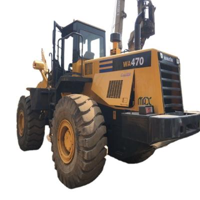 China Hotels KOMATSU wa470 skid-steer loader used wa470 big skid steer backhoe skidsteer loader for sale for sale