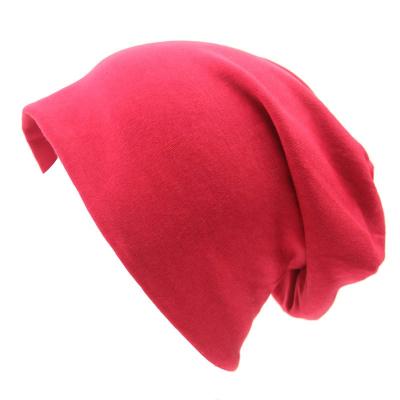 China JOINT Solid Unisex Women's Sports Beanie Hat Autumn Winter Outdoor Soft Warm Knitted Hat for sale