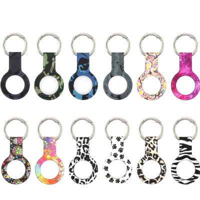 China Anti-fall For New Locator Airtag Case High Quality Anti-lost Tracker Device Key Chain Protect Sleeve Printed Silicone Case for sale