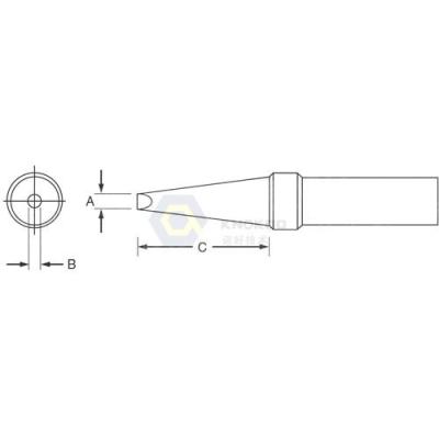 中国 Weller ETV soldering tip for Weller soldering station WES51,WESD51,iron EC1201A, PES51 販売のため