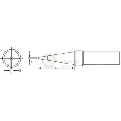 中国 Weller ETT soldering tip for Weller soldering station WES51,WESD51,iron EC1201A, PES51 販売のため