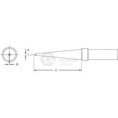 中国 Weller ETK soldering tip for Weller soldering station WES51,WESD51,iron EC1201A, PES51 販売のため