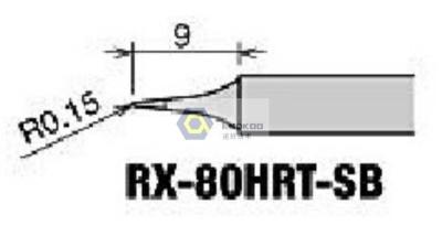 China Goot RX-80HRT-SB soldering tips for Goot RX-802AS,RX-852AS soldering station for sale