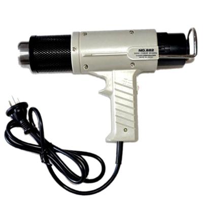 China Hakko 882 Heating gun, Industrial hot air blower with adjustable temperature control ranging from room emperature to 450 for sale