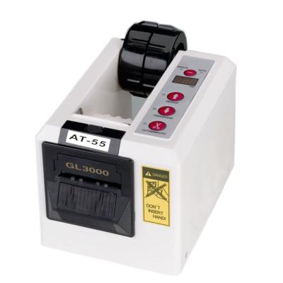 중국 Automatic tape dispenser AT-55, GL-3000, 2 rolls tapes can be cut at the same time, tape cutter for 5-50mm tape 판매용