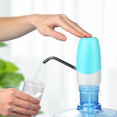 China Hotel Portable Electric Mini Pump Bottled Drinking Water Dispenser Automatic Bottle Pump for sale