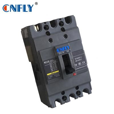 China High standard ezc plastic silver copper series 3 phase mccb 100amp mcb circuit breaker for sale