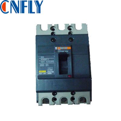 China 3PHASE EZD 100A Molded Case Circuit Breaker MCCB 20K for sale