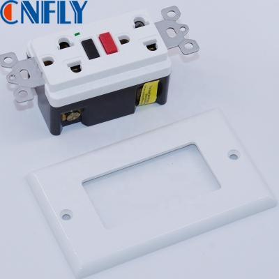 China GFCI Socket Electrical Outlet Ground Fault Multi Functional Residential / Multi Functional Circuit Switch for sale