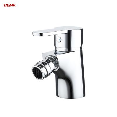 中国 High Quality Sense Faucets TIMEA Single Handle Bathroom Chrome Plated Brass Woman Toilet Bidet Faucets 販売のため