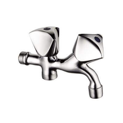 China China Manufacture Contemporary Professional Bib Faucet Brass Bibcock With Double Handle for sale