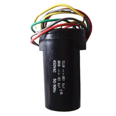 China TBC long life washing machine 450VAC cbb60 shipping and handling AC capacitor for sale