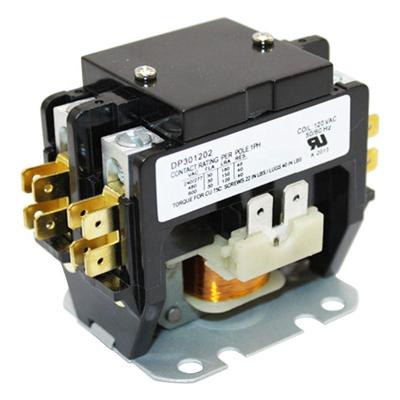 China Air Conditioning 2 Pole 30A Definite Purpose Contactor For Air Conditioner for sale