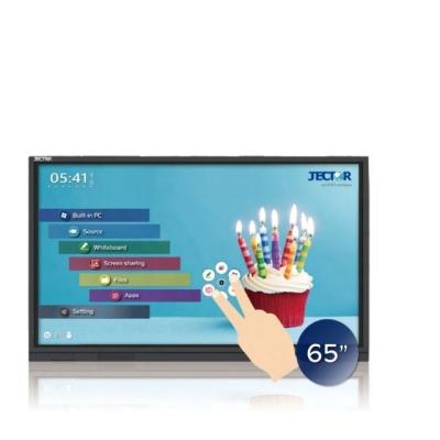 China 4k 65 Inch Board Interactive Whiteboard Smart Panel All In One Flat Interactive Whiteboard For School 65