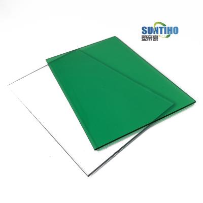 China 100% Waterproof Anti Scratch Lexan Plastic Clear Solid Polycarbonate Sheet for sale