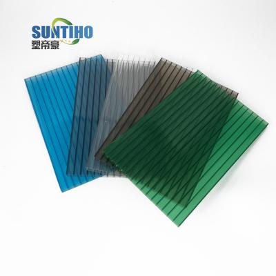 China 100% good price waterproof multiwall Philippines PC embossed polycarbonate sheet in sun sheets&greenhouse for sale