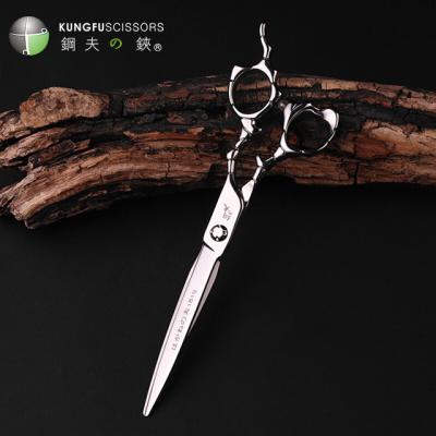 China Thinning Scissors KUNGFU Professional Hair Cutting Barber Tools Salon Shear 6.8 Inch Hairdressing Scissors for sale