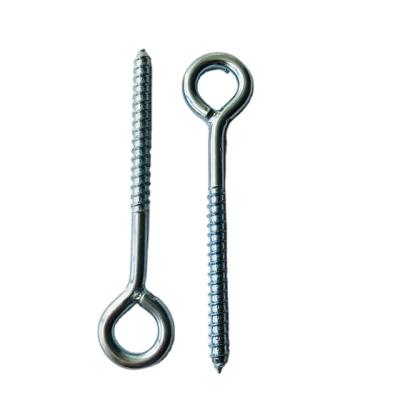 China Factory Cheap Price Round Steel Galvanized Screw Hook for sale