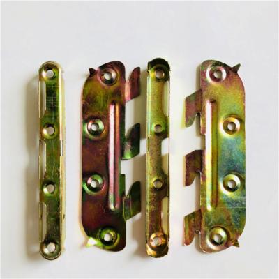 China Yellow Galvanized Bed Factory Price Bed Hinge for sale