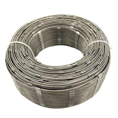 China Flexible High Quality Durable And Flexible Stainless Steel Wire Rope Mesh For Protection for sale