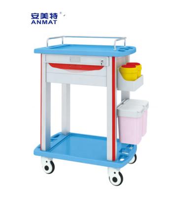 China Modern Detachable Universal Drug Cart With Wheels Commercial Furniture for sale