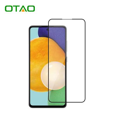 China 9H Hardness OTAO Full Glue Screen Shockproof Glass Screen Protector For Samsung S21 Ultra S22 S20 Plus S8 S10 Tempered Glass Protective Film for sale