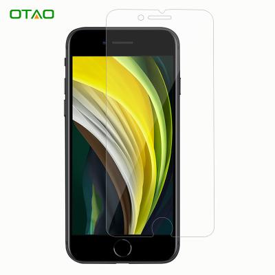 China Custom Bubble Free Screen Protector Brand Explosion Proof Mobile Phone For iPhone 13 12 11 Pro XS Se 3 Se 2 Tempered Glass Phone Film Guard for sale