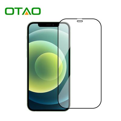 China 9H Bulk Premium Tempered Glass Clear Vidrio Templado Glass Anti Bactaria OEM Phone Screen Protector OTAO Hardness For Iphone 13 12 11 X for sale