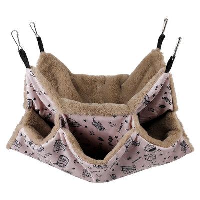 China Pet Nest Hamster Hammock Pet Sleeping Bag Small Pet Hammock Stocked Hanging Warm Style for sale