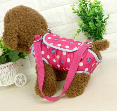 China Comfortable Breathable Breathe Pet Cross - Body Bag Dog Shoulder Backpack Take Out Convenient Quadruped Pet Harness Carrier Bag Supplies for sale